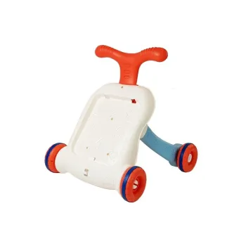 Pchacz sensoryczny z blokadą kółek i pojemnikiem na wodę