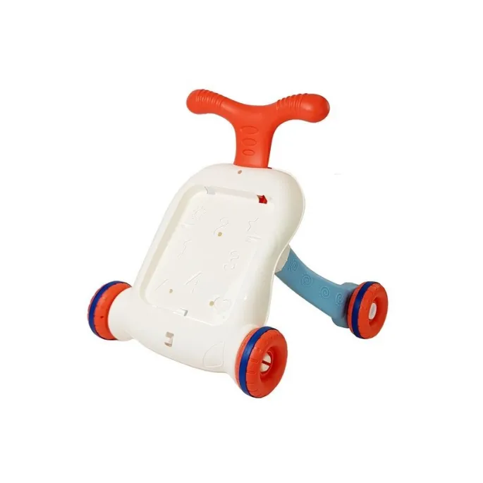 Pchacz sensoryczny z blokadą kółek i pojemnikiem na wodę