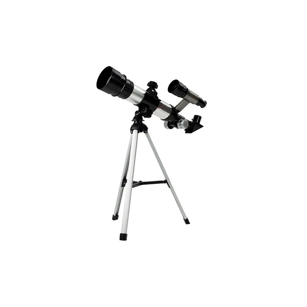 Przenośny teleskop dla początkujących odkrywców z kompasem i okularami