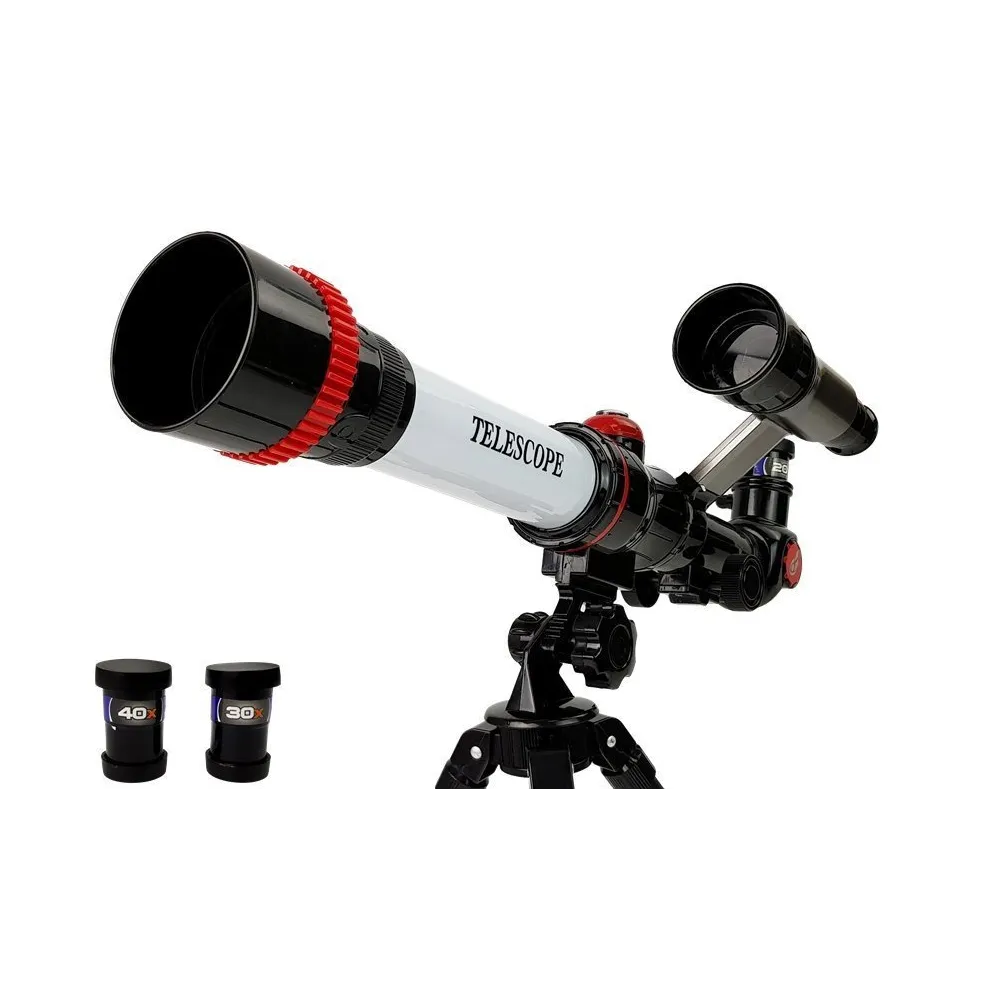 Lekki teleskop z akcesoriami – idealny dla początkujących astronomów