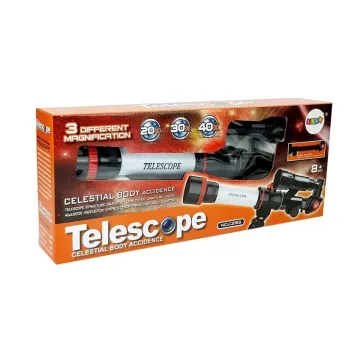 Kompaktowy teleskop na statywie do nauki i zabawy z astronomią