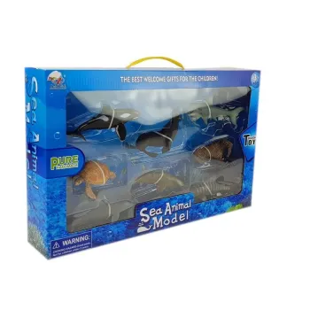 Ozdobne opakowanie z panoramicznym motywem morskim do kolekcjonowania