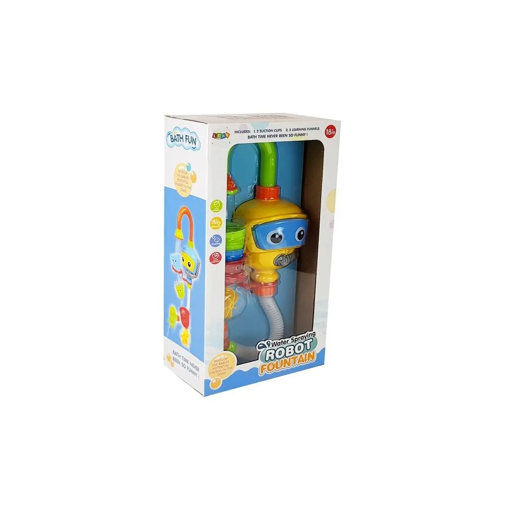 Edukacyjny robot nurek wodospad z akcesoriami rozwijający motorykę