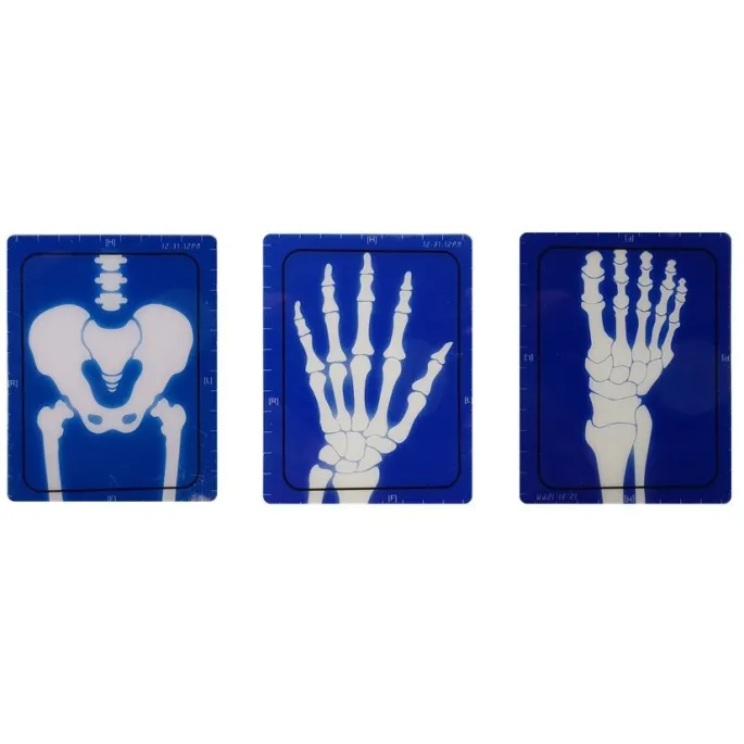 Zabawka lekarz z turkusową aparaturą i akcesoriami do badania