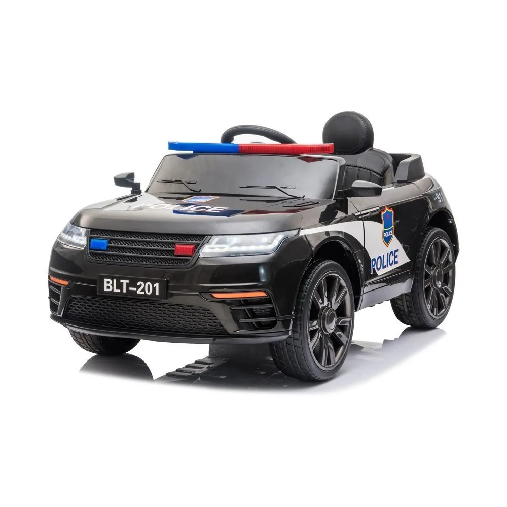 Pojazd na Akumulator BLT-201 Policja Czarny