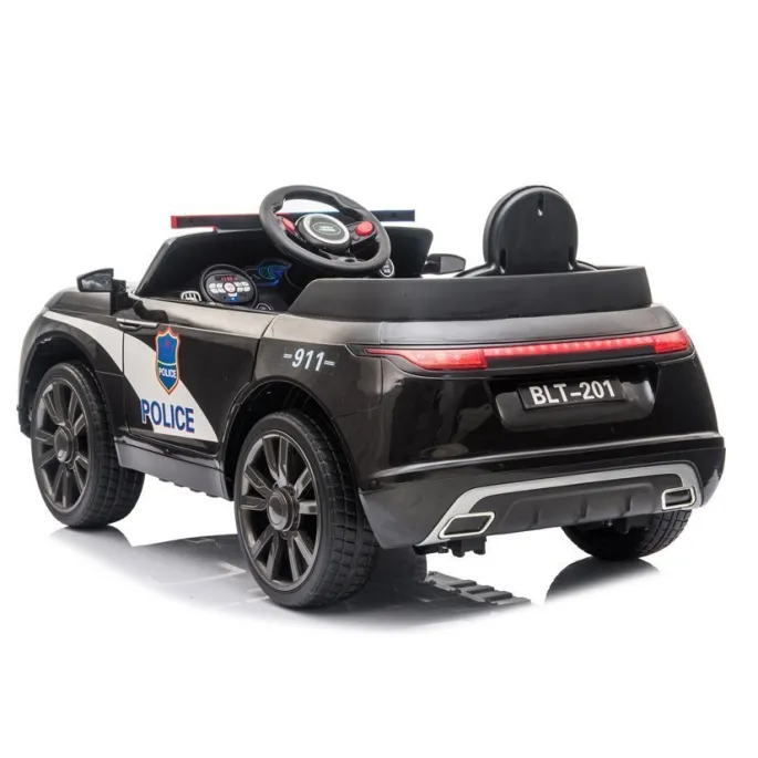 Pojazd na Akumulator BLT-201 Policja Czarny