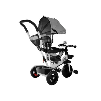 Rower trójkołowy PRO300 z pojemnym koszem na zabawki i akcesoria