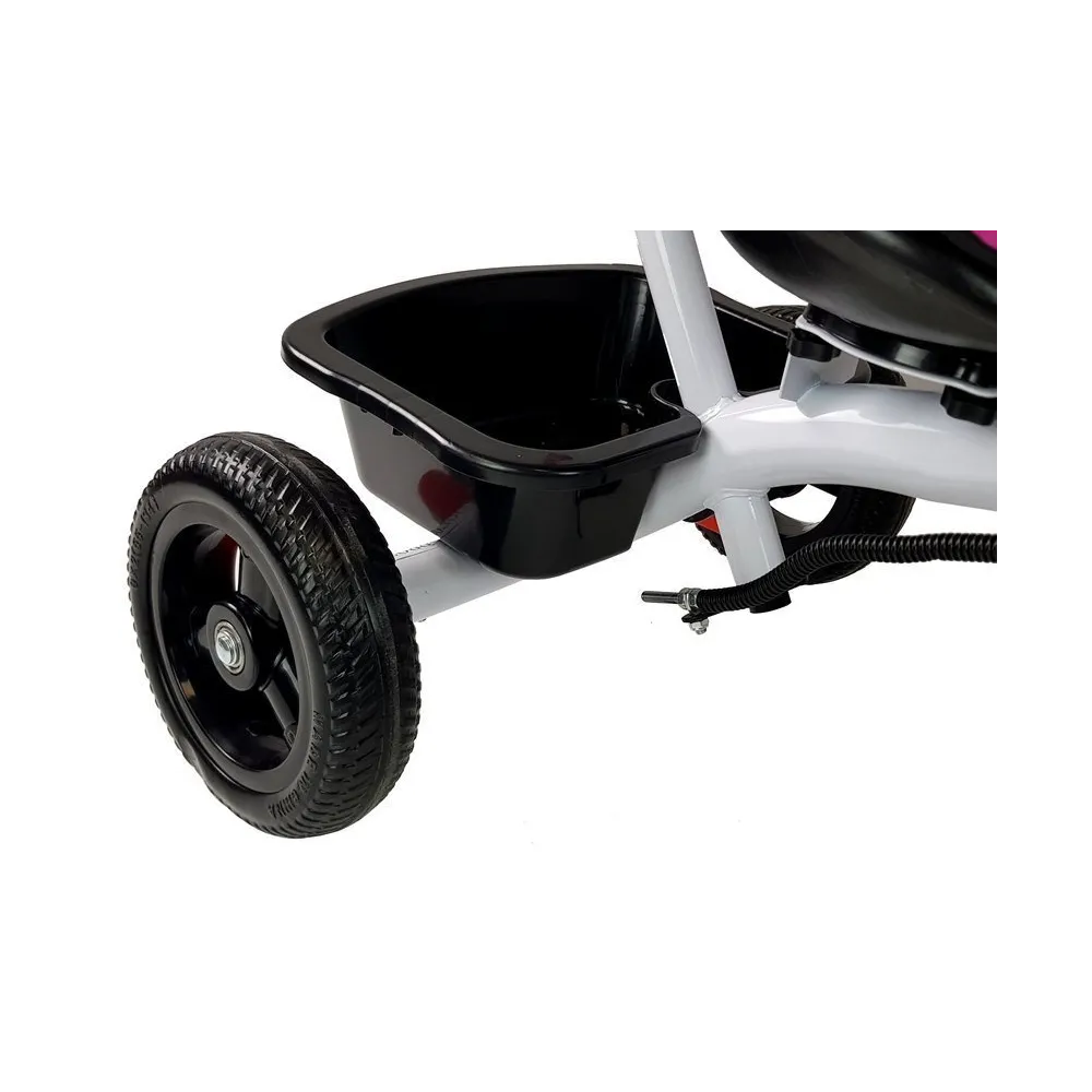 Rower trójkołowy dla dzieci PRO300 z kołami EVA i składanymi podnóżkami