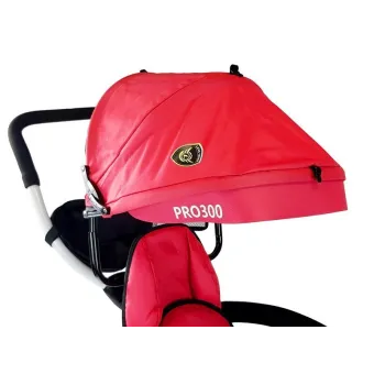 Solidna stalowa rama i miękkie koła EVA rowerka PRO300