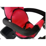 Rower trójkołowy dziecięcy z piankową barierką ochronną