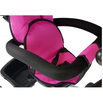 Praktyczny kosz na zabawki i dodatki przy rowerku trójkołowym PRO300