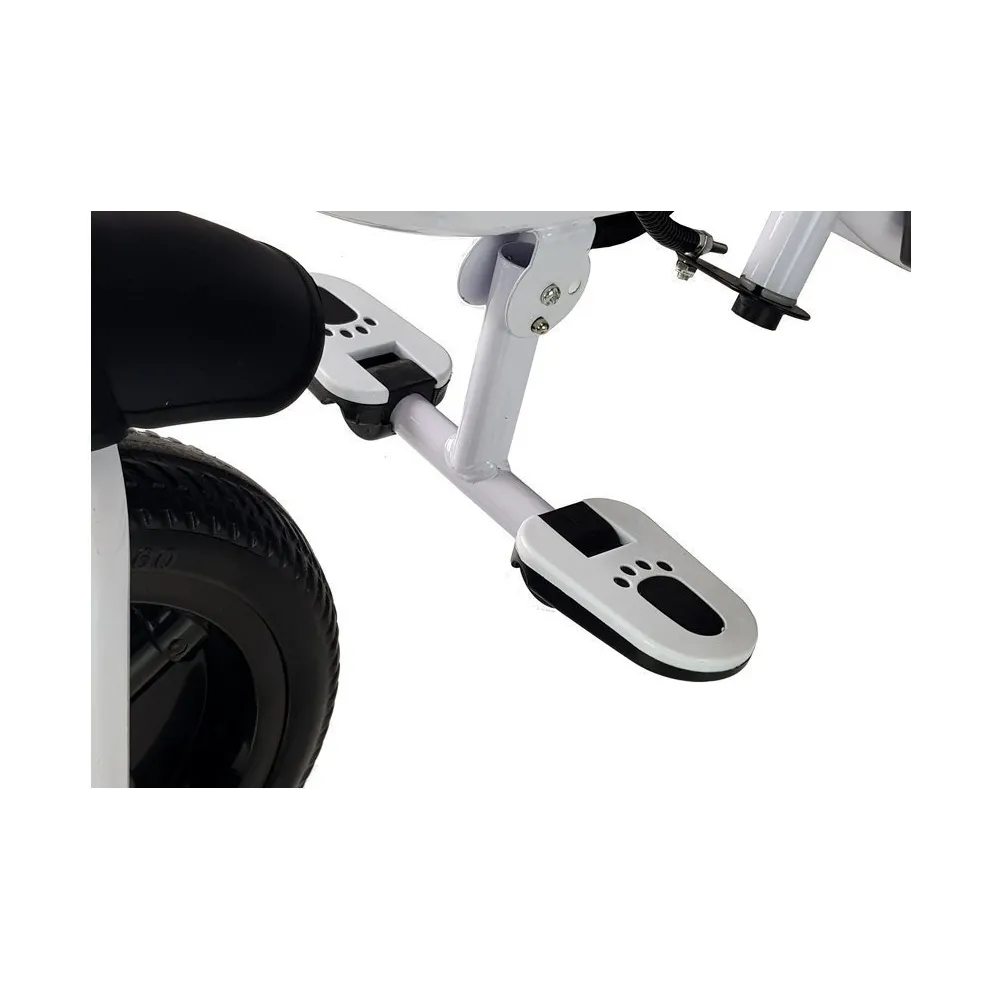 Rower trójkołowy dziecięcy PRO300 z dzwonkiem-trąbką oraz saszetką