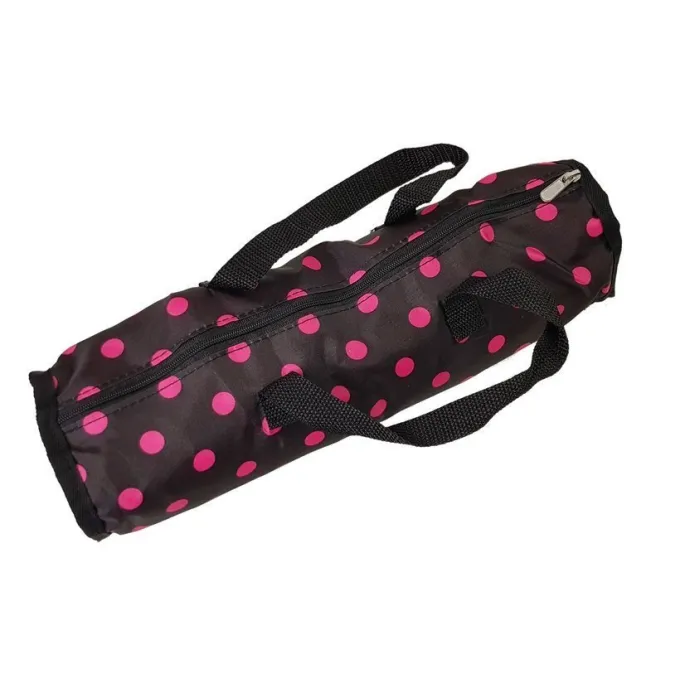 Praktyczne łóżeczko dla lalek z siateczkowymi bokami i kolorowymi dodatkami