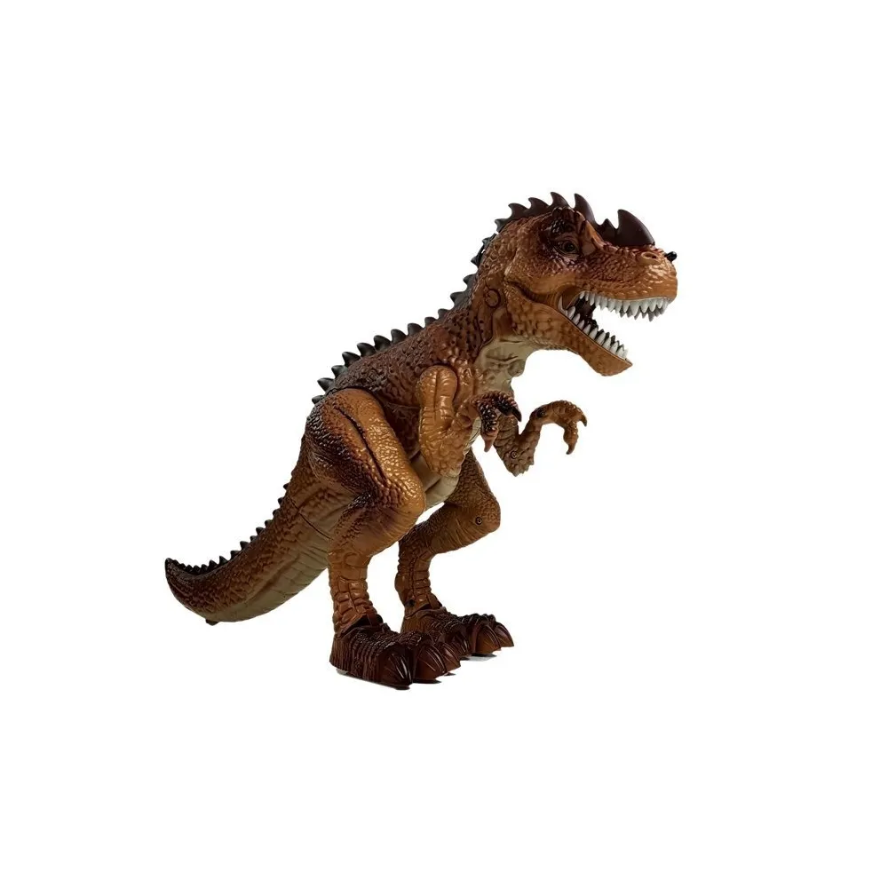 Pistolet i dinozaur z reakcją na strzały oraz efektami LED