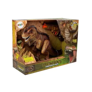 Realistyczny Tyranozaur zabawka z dźwiękiem i światłami dla dzieci