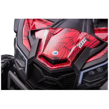Auto na Akumulator Buggy UTV-MX Czerwony Spider Lakier