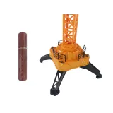 Zdalnie sterowany dźwig 2,4 GHz z podnoszonym hakiem i drewnianym balem