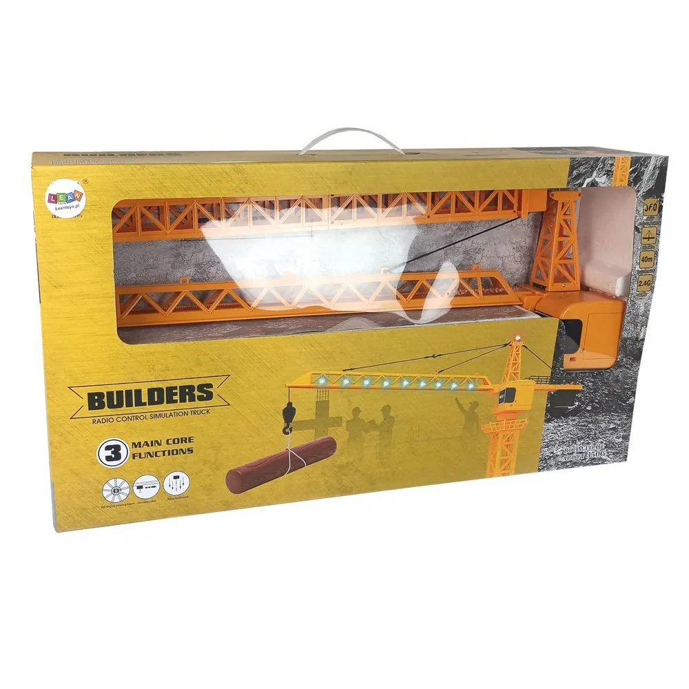 Żuraw budowlany do samodzielnego montażu z pełnym zestawem akcesoriów