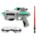 Zabawka kosmiczny miecz świetlny z efektami dźwiękowymi dla chłopców