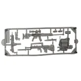 Figurka żołnierza z akcesoriami do kreatywnej zabawy wojskowej