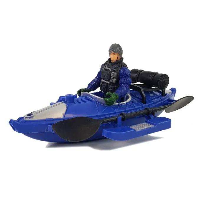 Widok całego zestawu policyjnego dla dzieci z akcesoriami