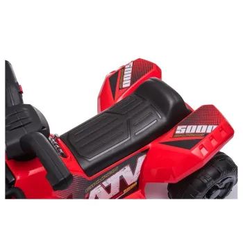 Quad na akumulator JS320 czerwony