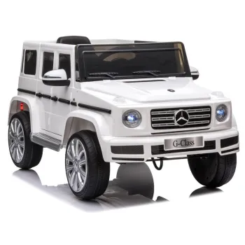 Samochód na akumulator Mercedes G500 biały
