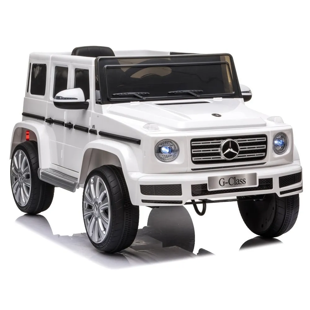 Samochód na akumulator Mercedes G500 biały
