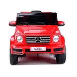 Samochód na akumulator Mercedes G500 czerwony