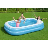 Zbliżenie na wytrzymałe ścianki basenu PVC Bestway 54006