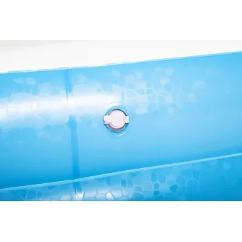 Basen Bestway 262 x 175 cm prezentujący łatwy montaż w ogrodzie