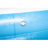 Basen Bestway 262 x 175 cm prezentujący łatwy montaż w ogrodzie