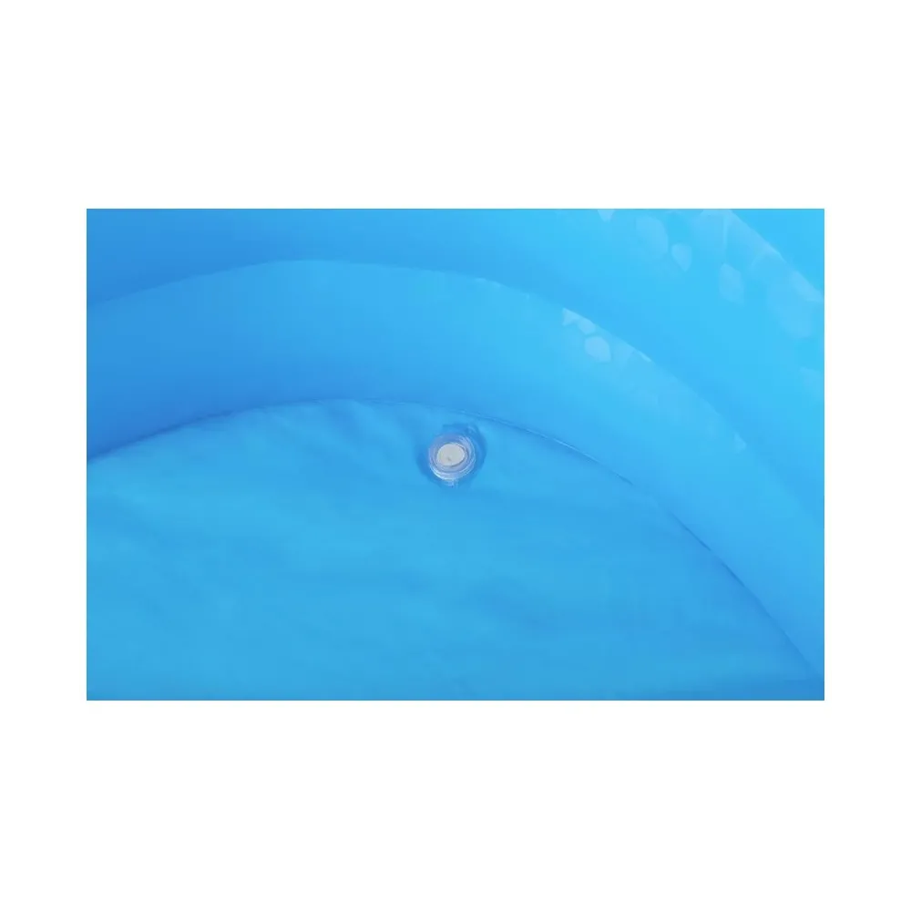 Łatka naprawcza i szczegóły zestawu obok dmuchanego basenu