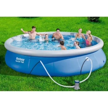 Zestaw 9w1 z basenem ogrodowym i pompą filtrującą Bestway 57313