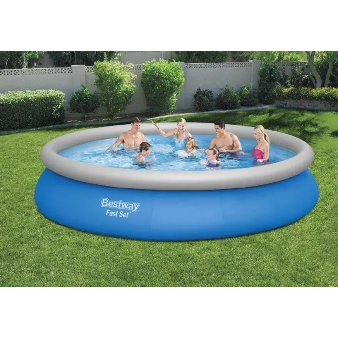 Wytrzymały basen ogrodowy Bestway 457x84 cm gotowy na upalne dni