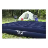 Flokowana powierzchnia materaca dmuchanego Bestway widoczna z bliska