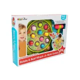 Kolorowa gra Uderz Kreta rozwijająca koordynację i refleks u dzieci