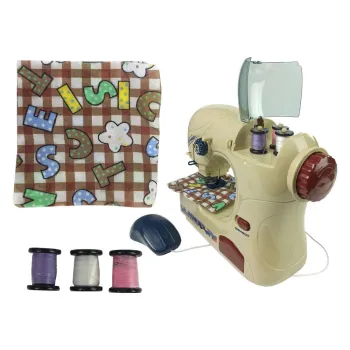 Kolorowa maszyna do szycia na baterie dla dzieci powyżej 3 lat