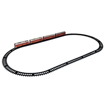 Kreatywna kolejka dla dzieci z efektami dźwiękowymi i świetlnymi