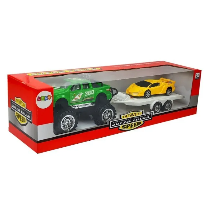 Zestaw autek do zabawy z lawetą – idealny prezent dla małych fanów motoryzacji