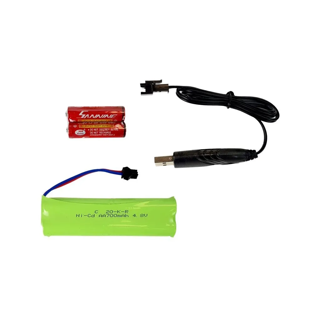 Zbliżenie na sportowy pilot do zdalnej amfibii 1:24