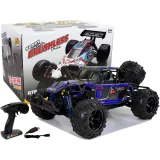 Niebieskie buggy ENOZE 9303E w skali 1:18 na białym tle