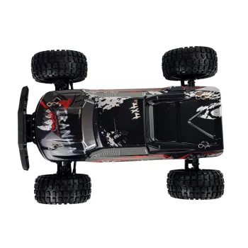 Detal karoserii czerwonego auta RC off-road 1:10