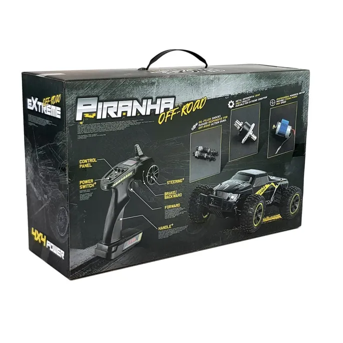 Pilot do auta RC w zestawie z akumulatorem i ładowarką USB