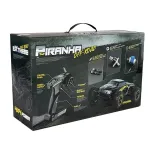 Zielony samochód zdalnie sterowany 1:10 przygotowany do ekstremalnych wypraw