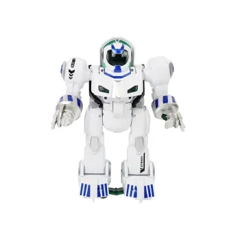 Nowoczesny robot zabawkowy dla dzieci powyżej 3 lat podczas zabawy