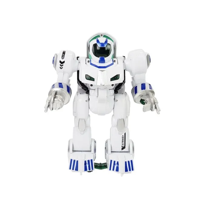 Nowoczesny robot zabawkowy dla dzieci powyżej 3 lat podczas zabawy