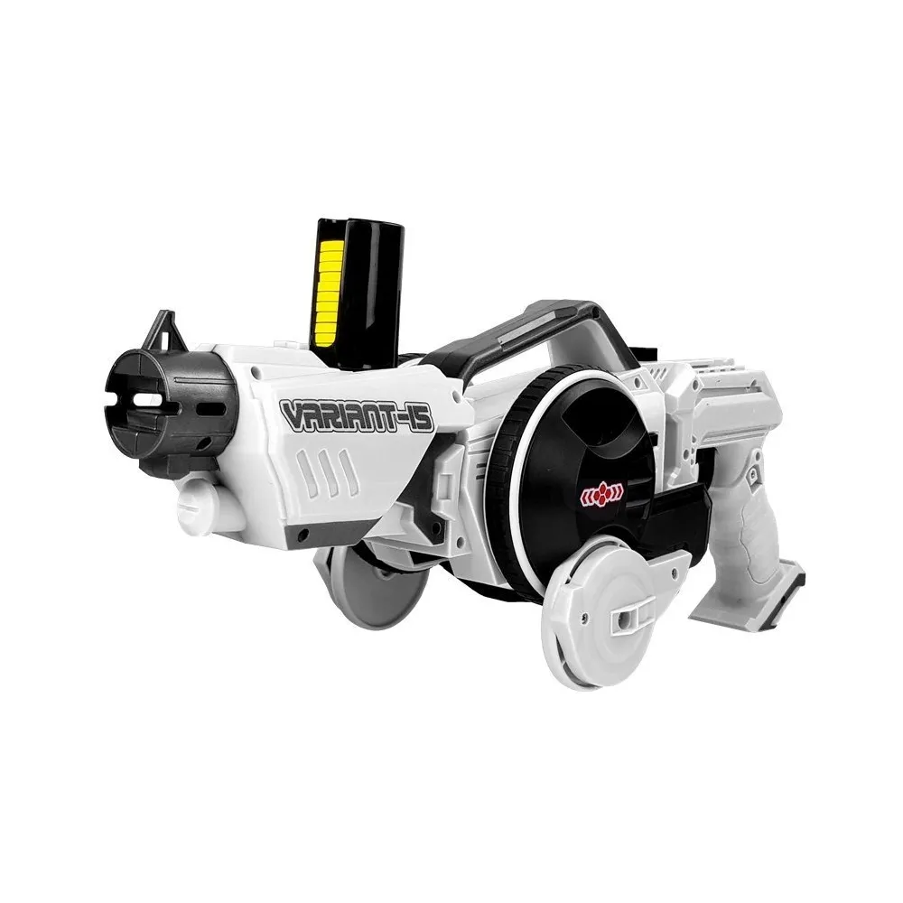 Bezpieczny pistolet wyrzutnia z piankowymi krążkami dla dzieci, 2,4 GHz