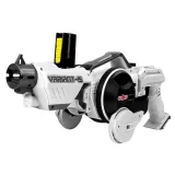 Bezpieczny pistolet wyrzutnia z piankowymi krążkami dla dzieci, 2,4 GHz