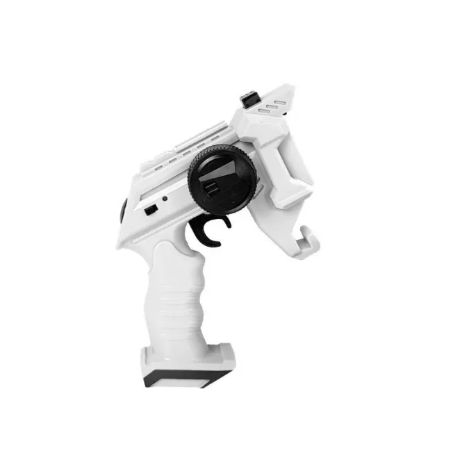 Zestaw autko i pistolet wyrzutnia 2 w 1 z kontrolerem i akumulatorem